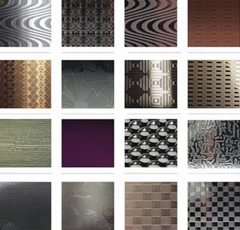 Decorative Wall Stainless Steel Embossed Sheets