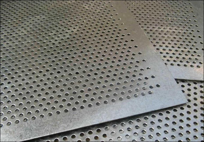 Perforated Base 30x30cm to graft F Female stainless steel Ø various measures 