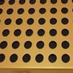 Copper Perforated Sheet Screen