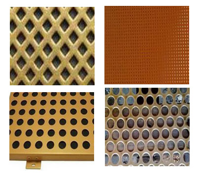 Perforated Copper Sheet