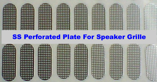 Stainless Steel Speaker Grille