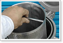 Straight Line Welded Filter Basket